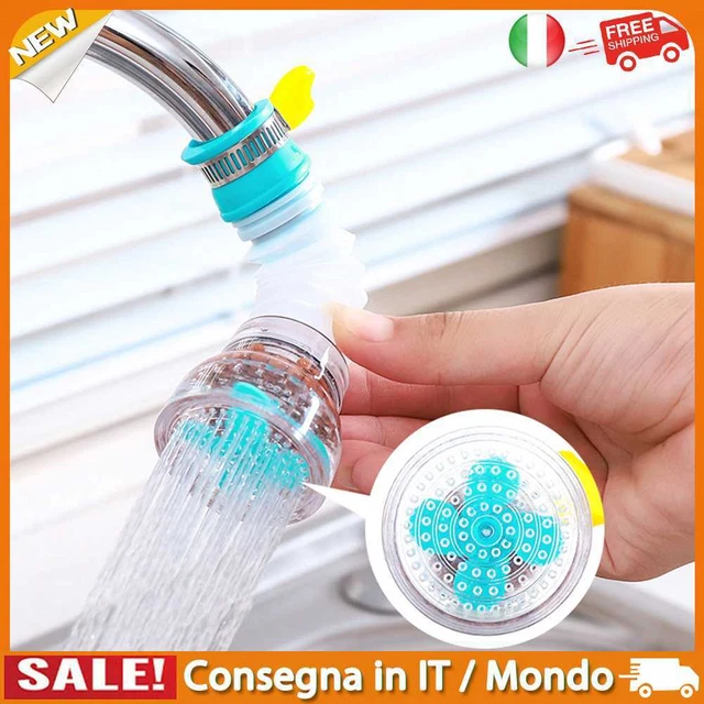 IT Medical Stone Faucet Purifier Splash-Proof Plastic for Water Pipe Gadget (Blu