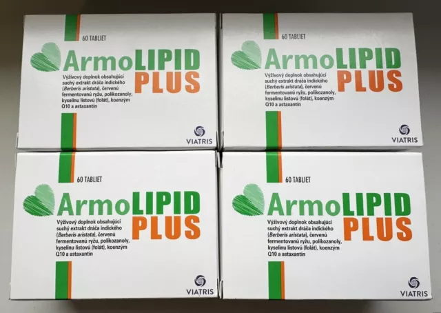 ARMOLIPID Plus 240 Comprimidos - ¡Ayuda a Controlar el Colesterol y los...