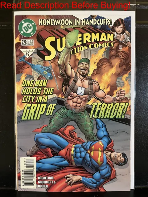 BARGAIN BOOKS ($5 MIN PURCHASE) Action Comics #728 (1996 DC) We Combine Shipping