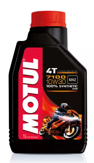 Motul 7100 4T 10W 30 Olio Motore  Moto 4 Tempi Honda 710 2T 10W-30 Sg Sh Sj Sl