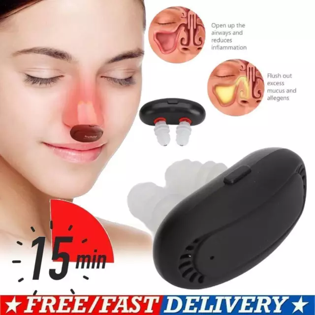 Oveallgo™ RespiRelief Red Light Nasal Therapy Instrument Breathe Remedy Tool