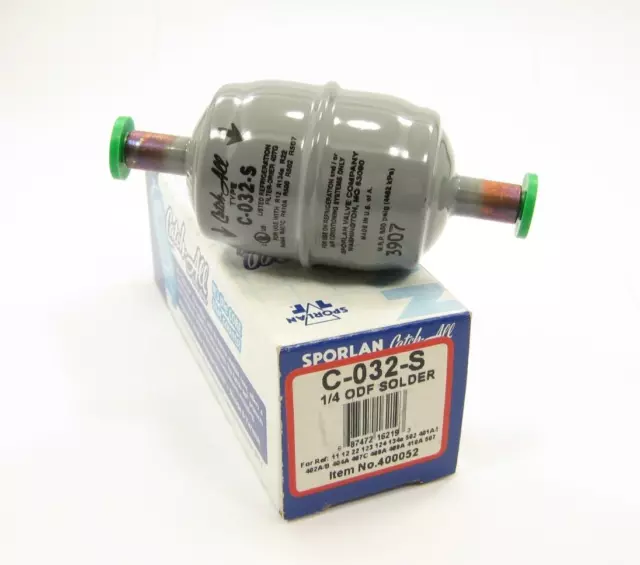 Sporlan C-032-S Catch-All Filter Drier 1/4 ODF Solder