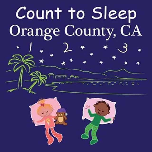 COUNT TO SLEEP Orange County, CA by Adam Gamble (English) Board Book
