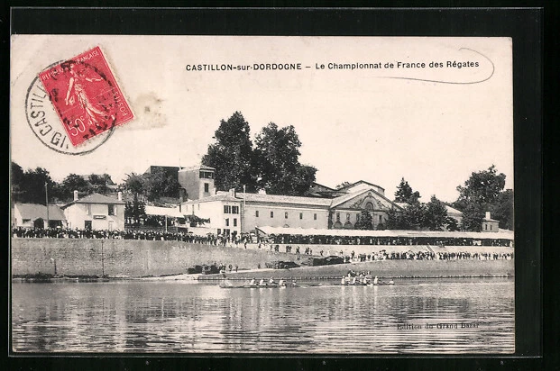 CPA Castillon-sur-Dordogne, Le Championnat de France des Regattas