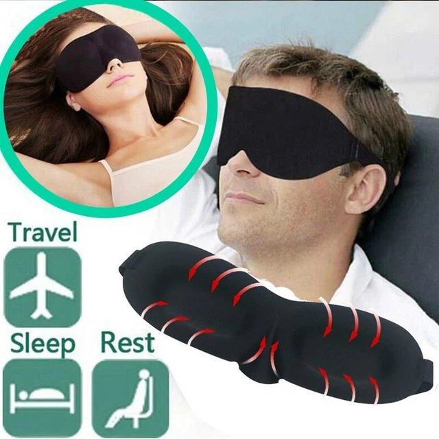 3D - Schlafmaske Augenmaske 100% lichtundurchlässig * Premium *