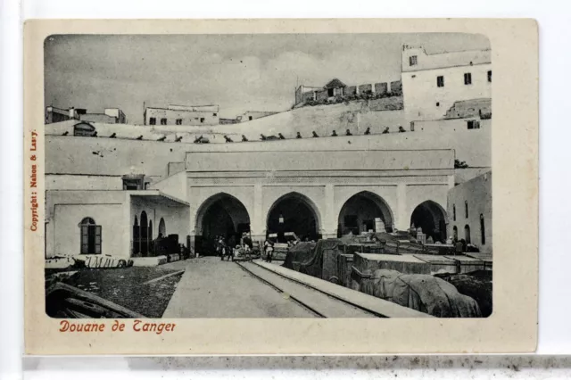 Tangier La Customs Morocco CPA Postcard 8454
