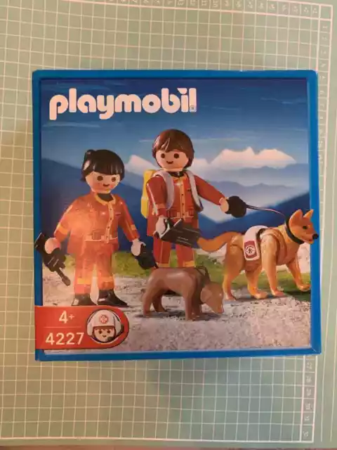 Playmobil Playmo 4227 Rettungshundestaffel unbespielt neu + ovp