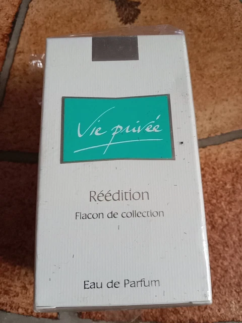 Parfum Yves Rocher Vie Privée - Flacon Collector 50 Ml (réédition)