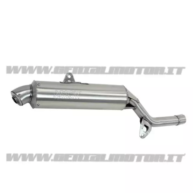 Terminale di Scarico Arrow Enduro 4T Acciaio Honda Xl 600 V Transalp 1987 > 1997