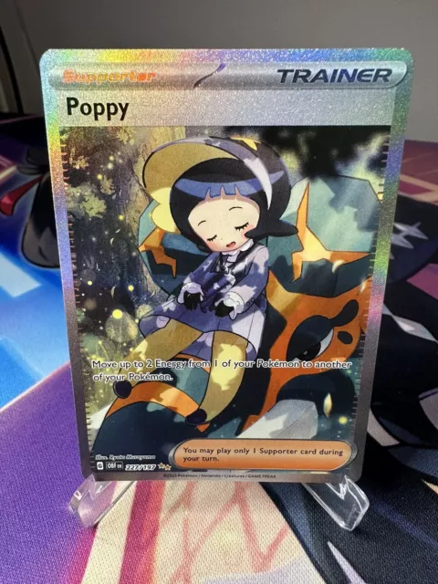 Pokémon TCG Poppy 227/197 Obsidian Flames Special Illustration