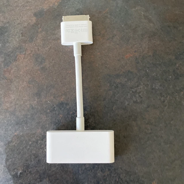 APPLE MD098ZM/A ADAPTER Official 30pin Digital AV Adapter (HDMI to 30