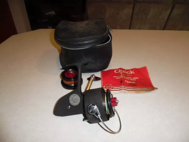 3 VINTAGE DAM QUICK Spinning REELS - FINESSA, 220, & 331 Made in