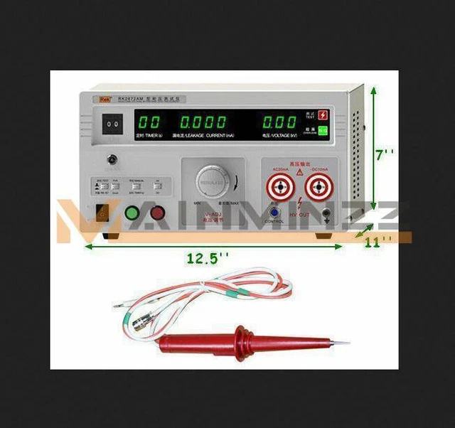 2019 RK2672AM Withstand Hi-Pot 5KV(AC/DC) 100VA Tester Withstand Voltage