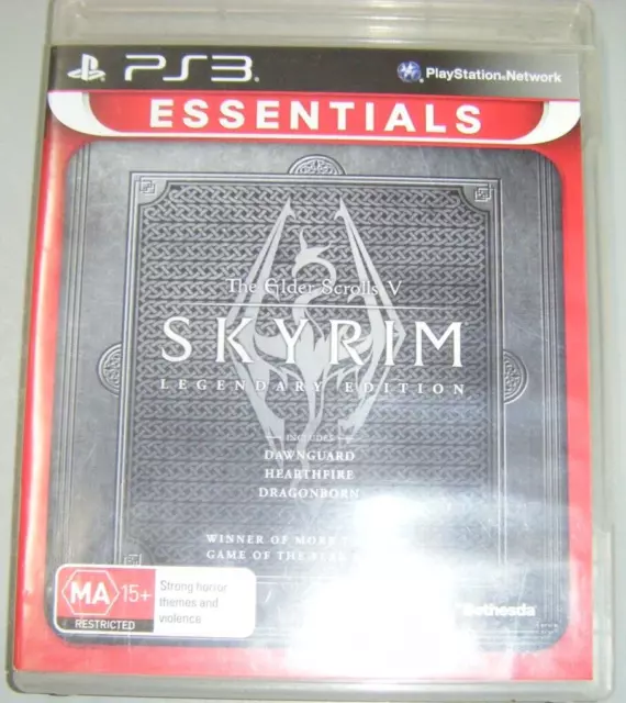 Sony PlayStation 3 PS3 Game - The Elder Scrolls V: Skyrim (Legendary Edition)