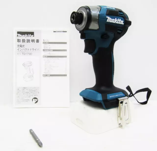 【Tool Only】 Makita TD173DZ Impact Driver 18V 1/4" TD173 Brushless F/S New