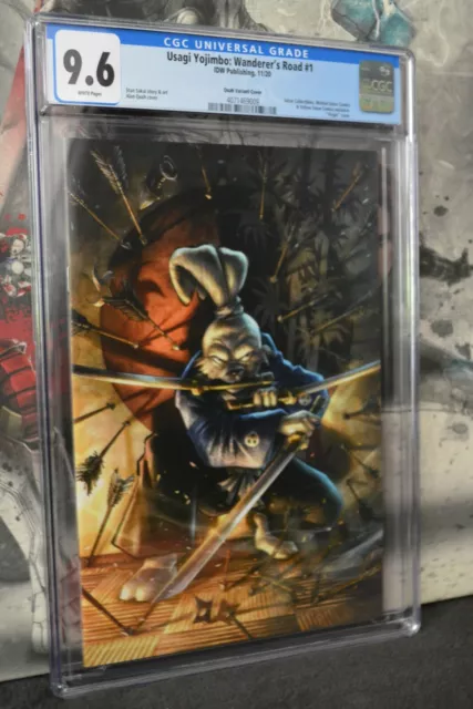Usagi Yojimbo Wanderers Road #1 CGC 9.6 Quah Variant Cover