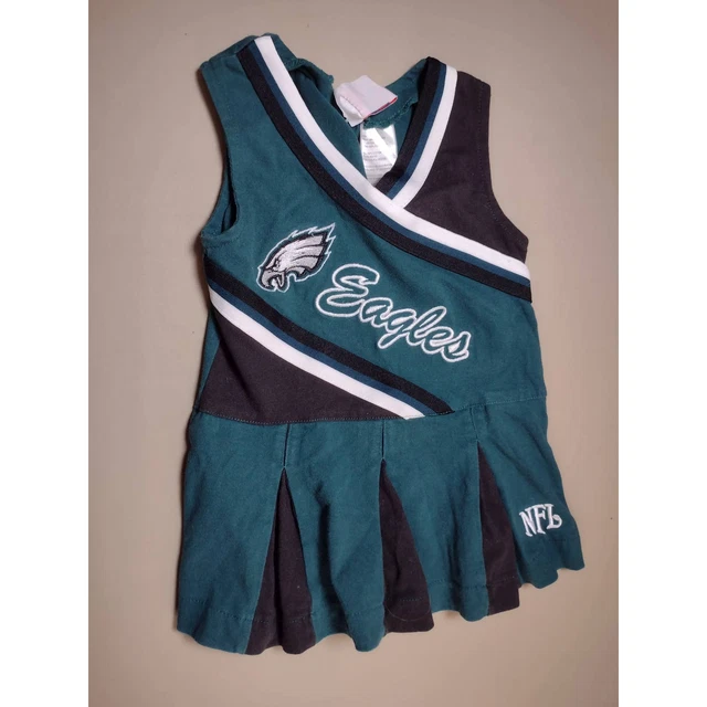 NFL Toddler Girls Eagles Cheerleader Outfit