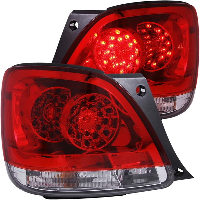 ANZO for 1998-2005 Lexus Gs300 LED Taillights Red/Clear