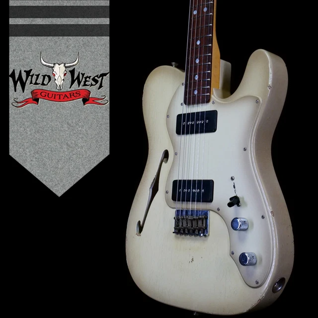FENDER CUSTOM SHOP Andy Hicks Masterbuilt 1972 Telecaster Thinline P90 ...