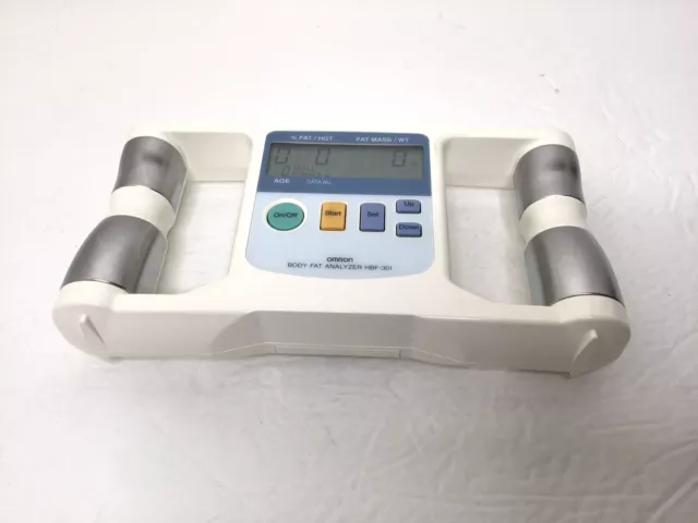 Omron Body Logic Body Fat Analyzer Model HBF-301 TESTED