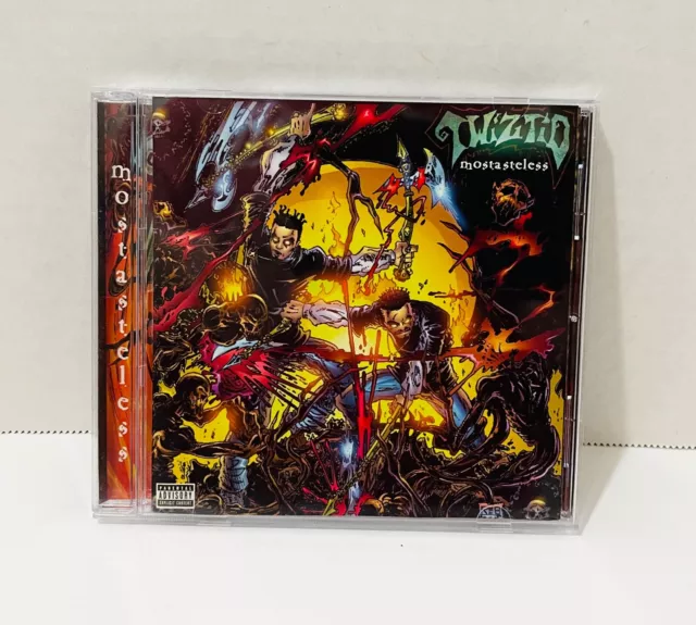 Twiztid Mostasteless CD Psychopathic Records 1999 ARTWORK & CASE ONLY  A6