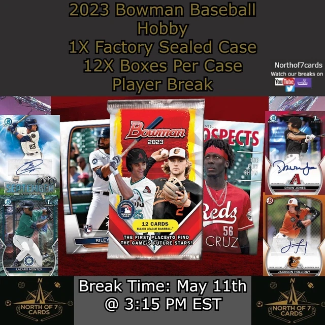 MASATAKA YOSHIDA 2023 Bowman Baseball Hobby 1 Case Player BREAK 15