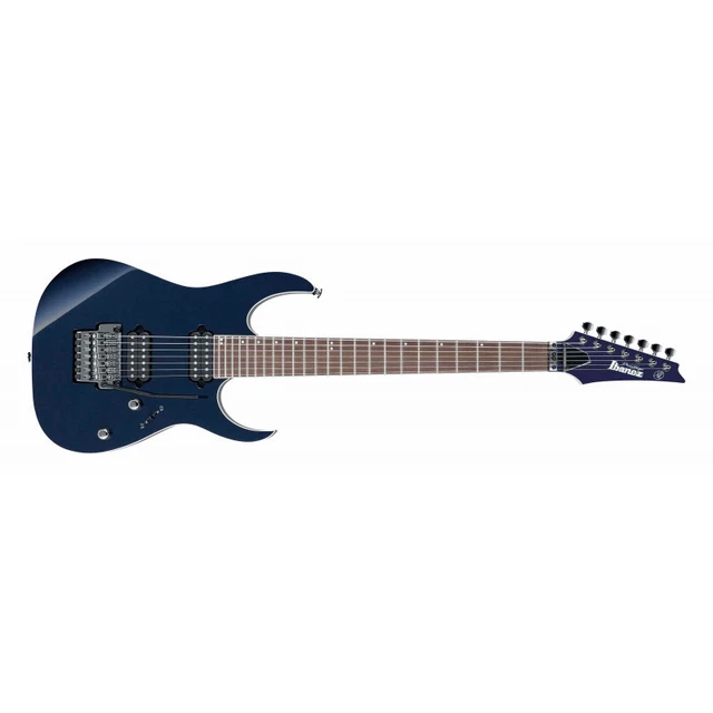 Ibanez RG2027XLDTB - RG Prestige Dark Tide Blue - Guitare électrique 7 cordes (