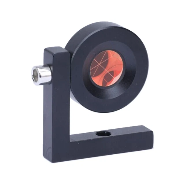 Mini Prism Surveying 90 ° Tunnel Prism Right Angle Prism L Bar Copper-Coated
