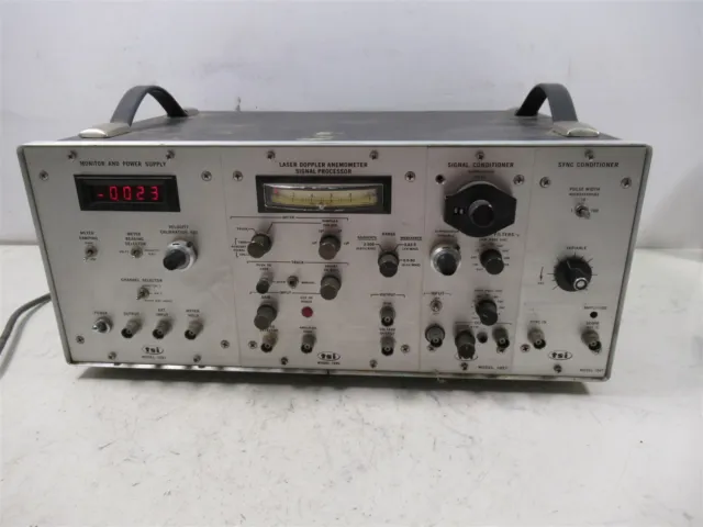 TSI 1091 Laser Doppler Anemometer Signal Processor Sync Conditioner 1090 1097