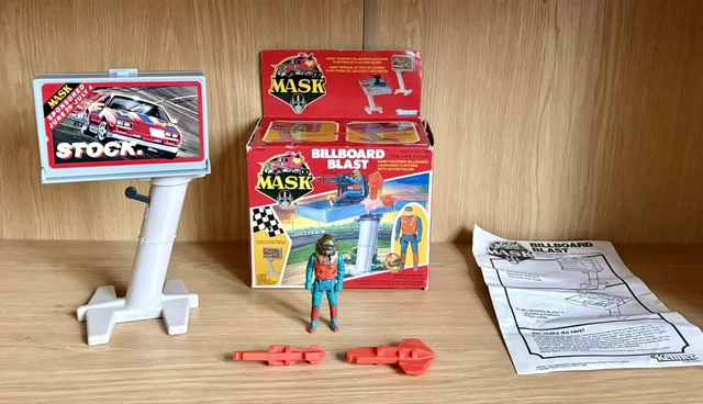 Jouet MASK Kenner – Billboard Blast Et Dusty Hayes (1985, Incomplet)