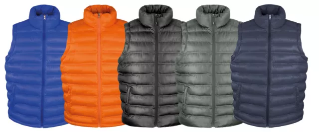 Result Urban Extérieur Vêtement Hommes Glace Oiseau Gilet Matelassé - Adulte