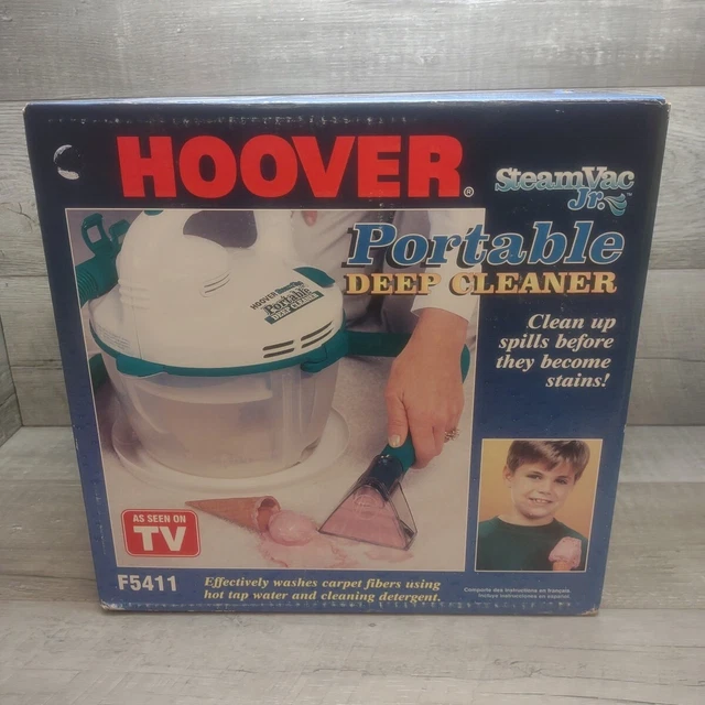 NEW HOOVER STEAMVAC Jr. Portable Deep Spot Cleaner Model F5411 Nib 99.