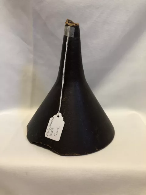 Antique 19th Century Hand Carved Wooden Funnel Kitchen Primitive