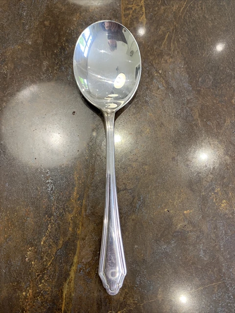 2 arthur price chippendale county plate epns silver plate desert And Soup spoons