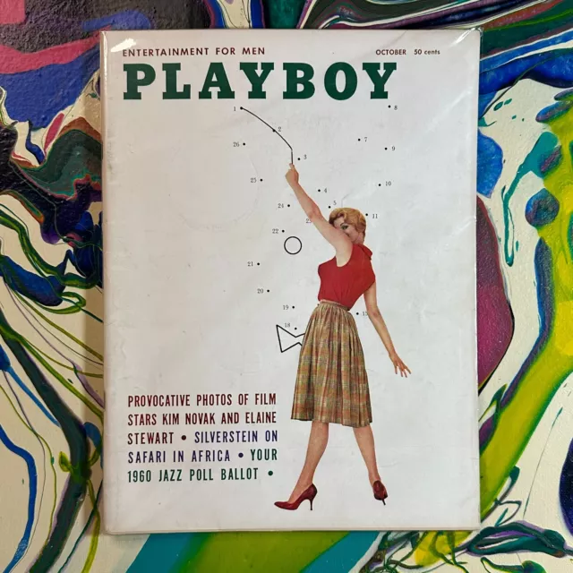 Playboy Magazine October 1959, Playmate of month (Elaine Reynolds) Centerfold