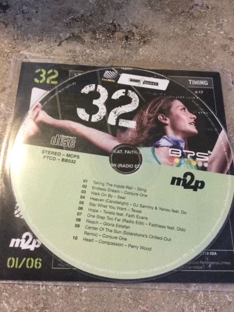 ウエイトトレーニング LESMILLS BODYATTACK 32 CD LESMILLS