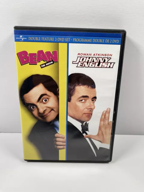Bean / Johnny English (DVD,2007,2-Disc,Widescreen) Mr. Rowan Atkinson Bilingual