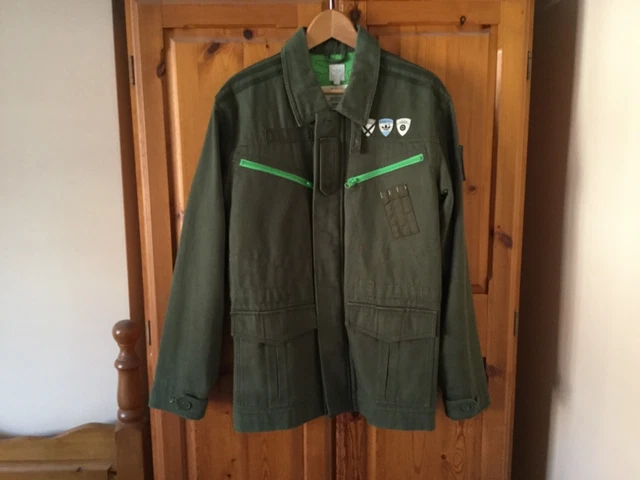 Green adidas jacket liam on sale gallagher