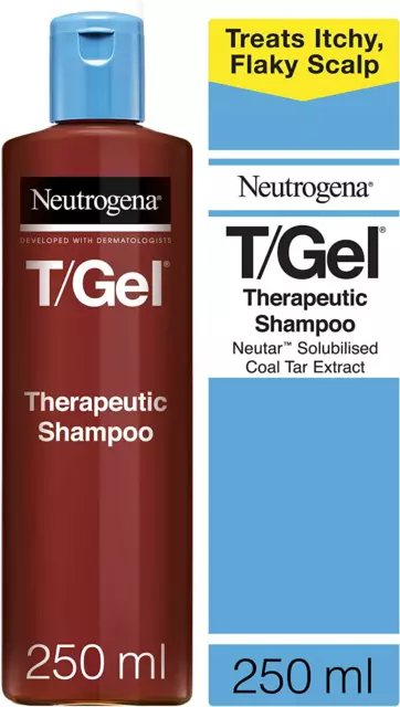 Neutrogena T/Gel Therapeutic Shampoo Treatment for Itchy Scalp & Dandruff 250ml