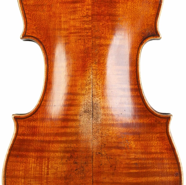 A very fine old 4/4 violin violon fiddle Geige labeled (Bernardus Calcanius)