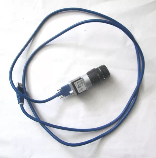 Used BASLER aca3800-14uc USB Industrial Camera Fixed Navitar NMV-8M23 F/1.4 Lens