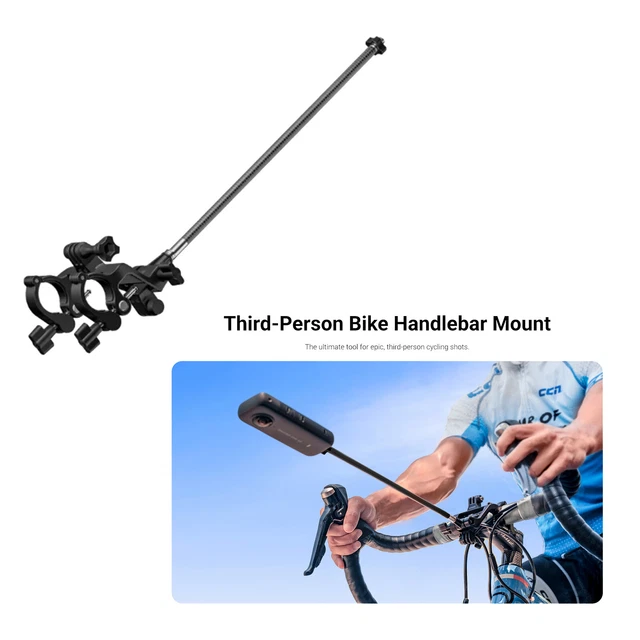 Bike Handlebar Selfie Stick Mount For Insta360 ONE X2 /R/ ONE X/ONE RS Camera
