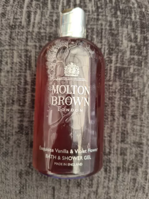 Molton Brown Exquisite Vanilla & Violet Flower Bath & Shower Gel 300Ml.