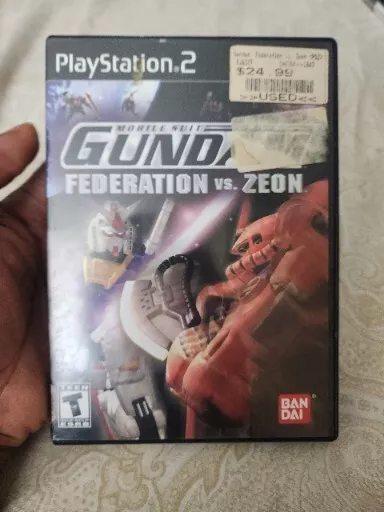 Authentic Mobile Suit Gundam: Federation vs. Zeon (PlayStation 2) - CIB/TESTED