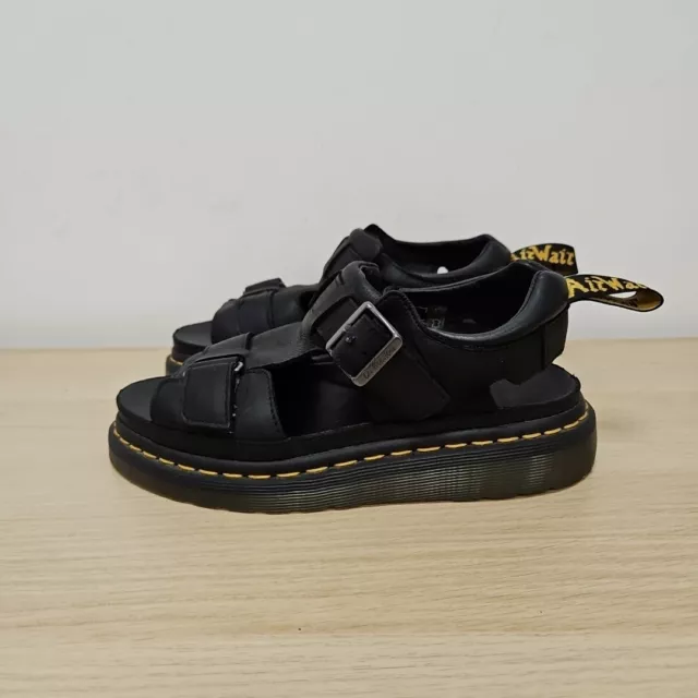 DR MARTENS HAYDEN Brown Leather Chunky Fisherman Summer Sandals Size Uk 10 Eu 45 69.99 PicClick UK
