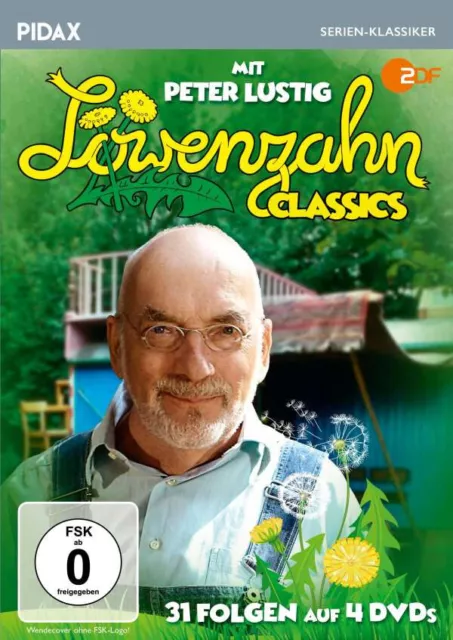 31 Klassiker Peter Lustig LÖWENZAHN CLASSICS  TV-Serie  4 DVD BOX NEU