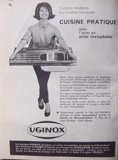Uginox Luxury Stainless Steel Modest Kitchen Advertising