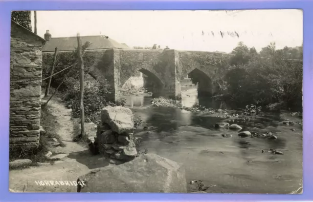 1953 Horrabridge Village Tavistock Devon Rp Echtes Foto Lokale Dawlish Postkarte