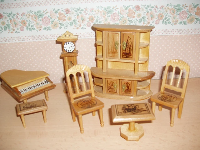 PANIERS DE COURSES miniatures pour maison de poupée, 4 pièces, Mini panier de EUR 6,25 - IT