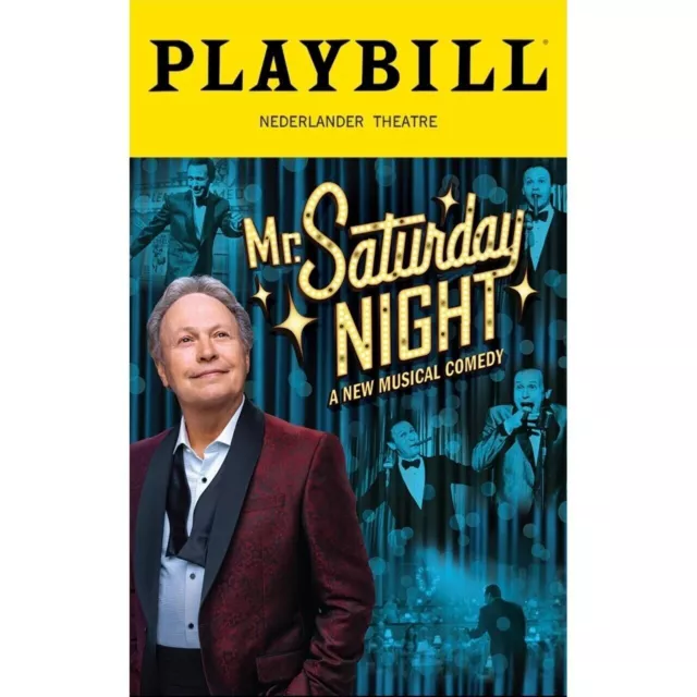 Mr. Saturday Night Broadway Playbill Billy Crystal Shoshana Bean